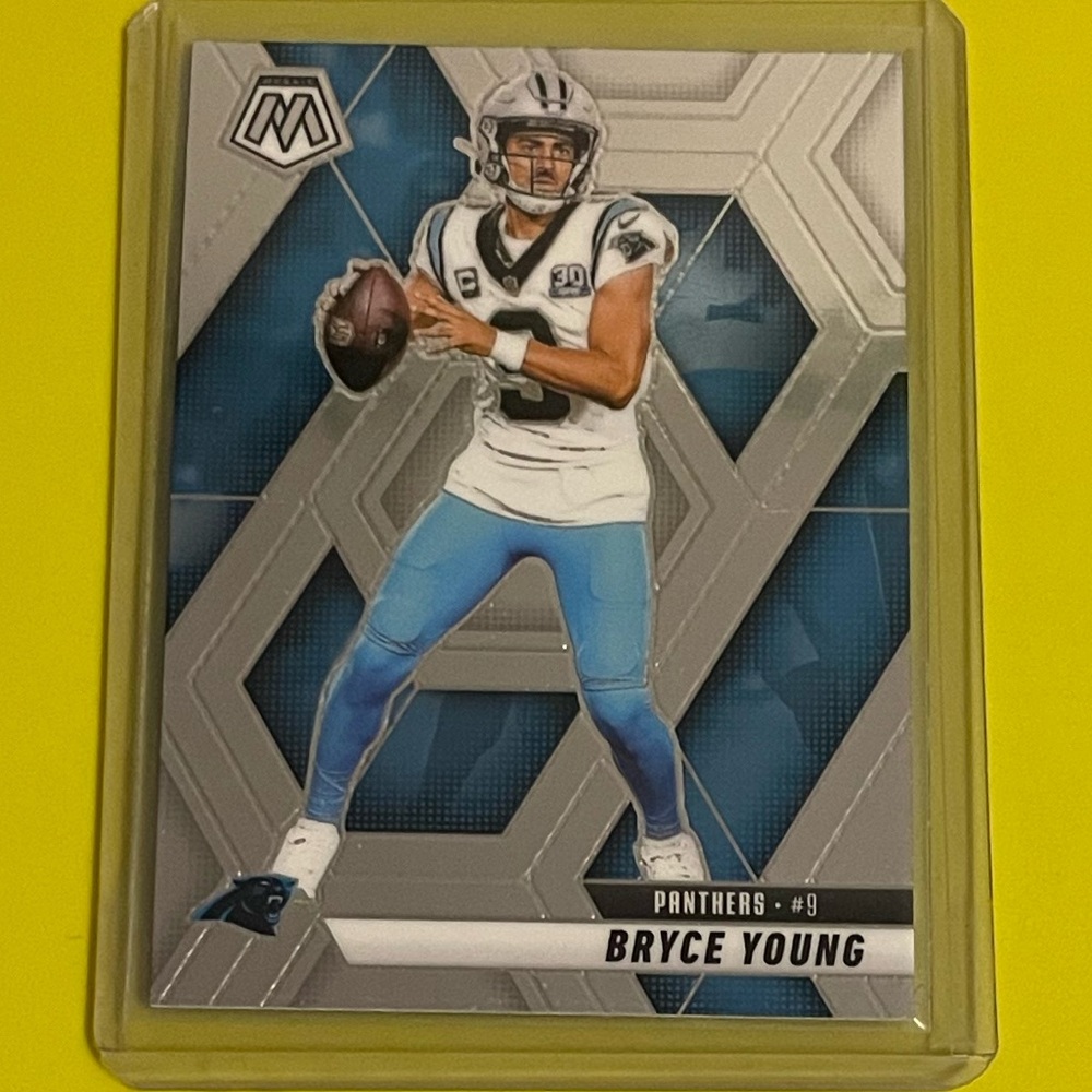 Bryce Young #86 2025 Panini Mosaic Football Trading Card